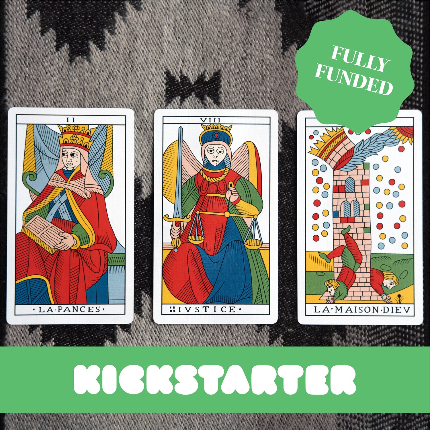 Jean Dodal Tarot Fully Funded on Kickstarter
