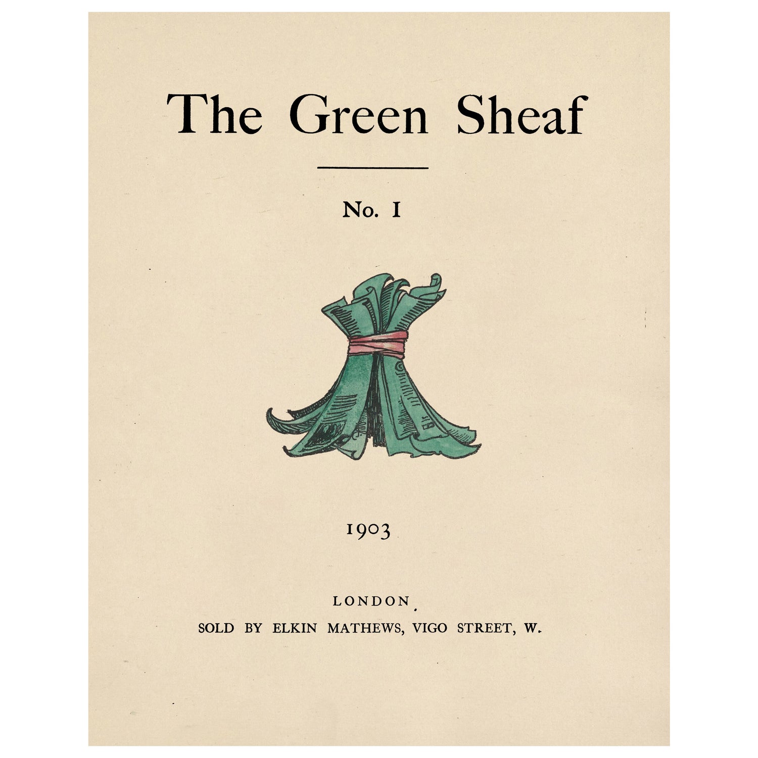 The Green Sheaf by Pamela Colman Smith