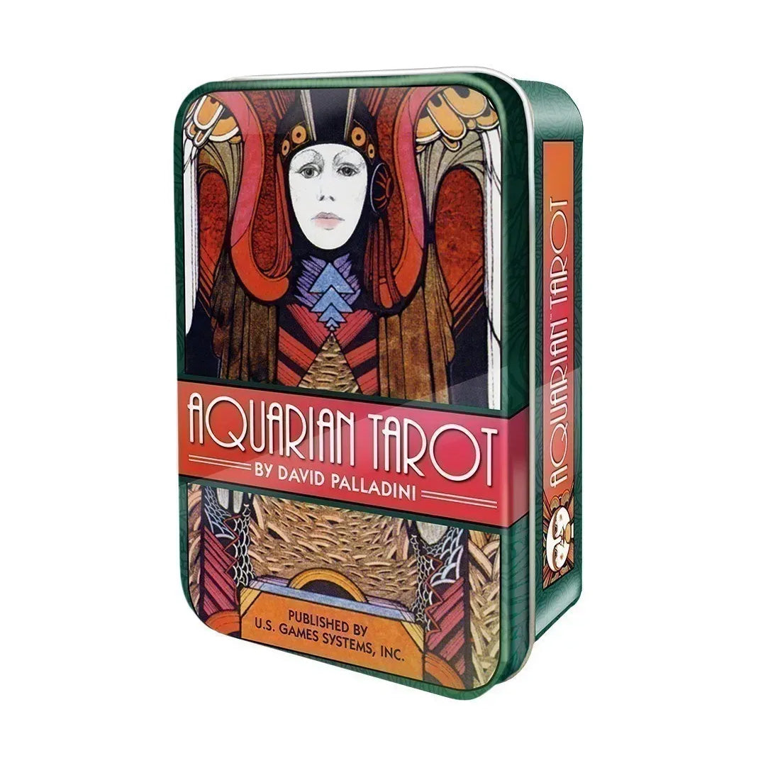Aquarian Tarot in A Tin