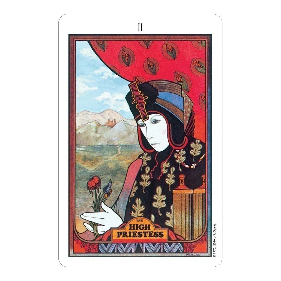 Aquarian Tarot in A Tin