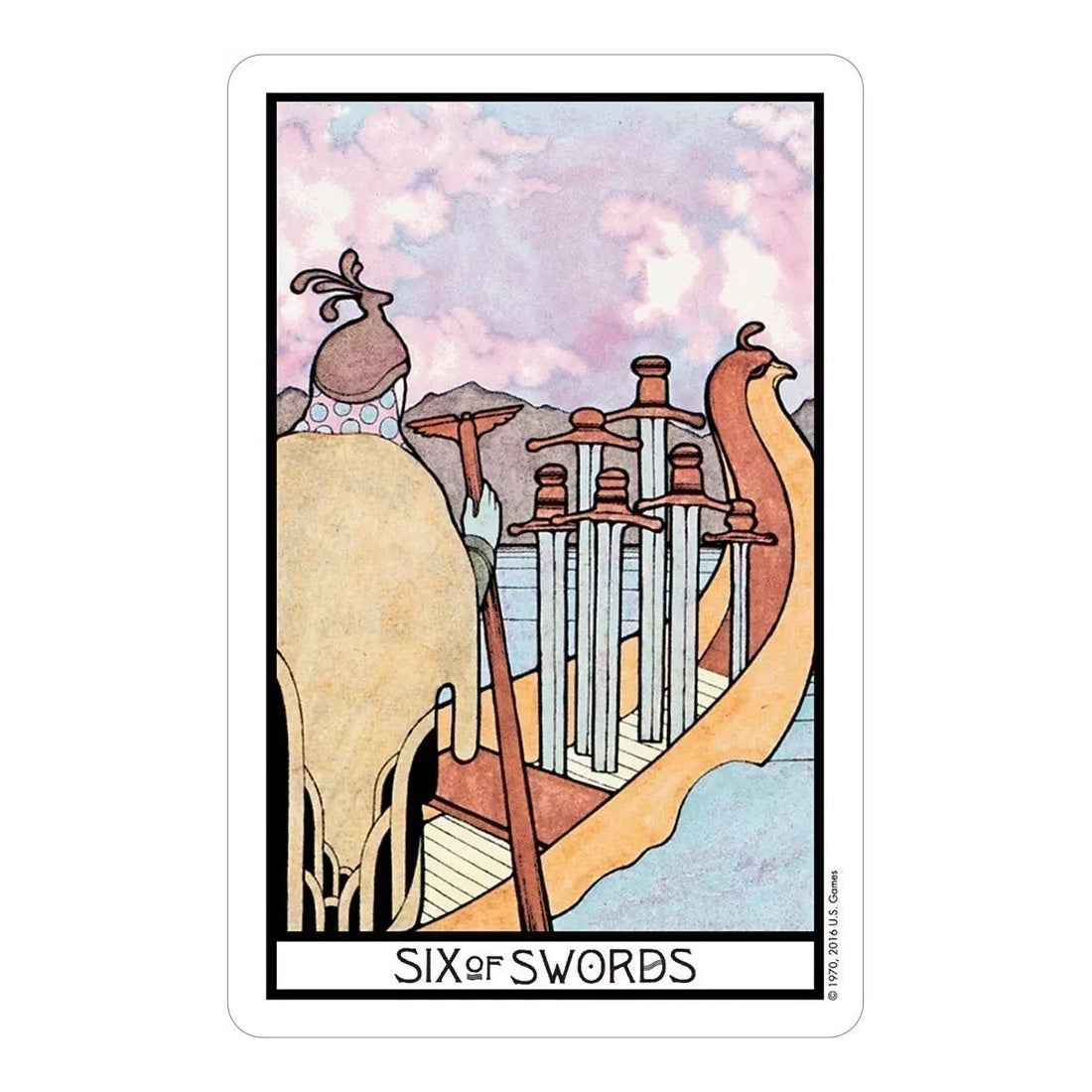 Aquarian Tarot in A Tin