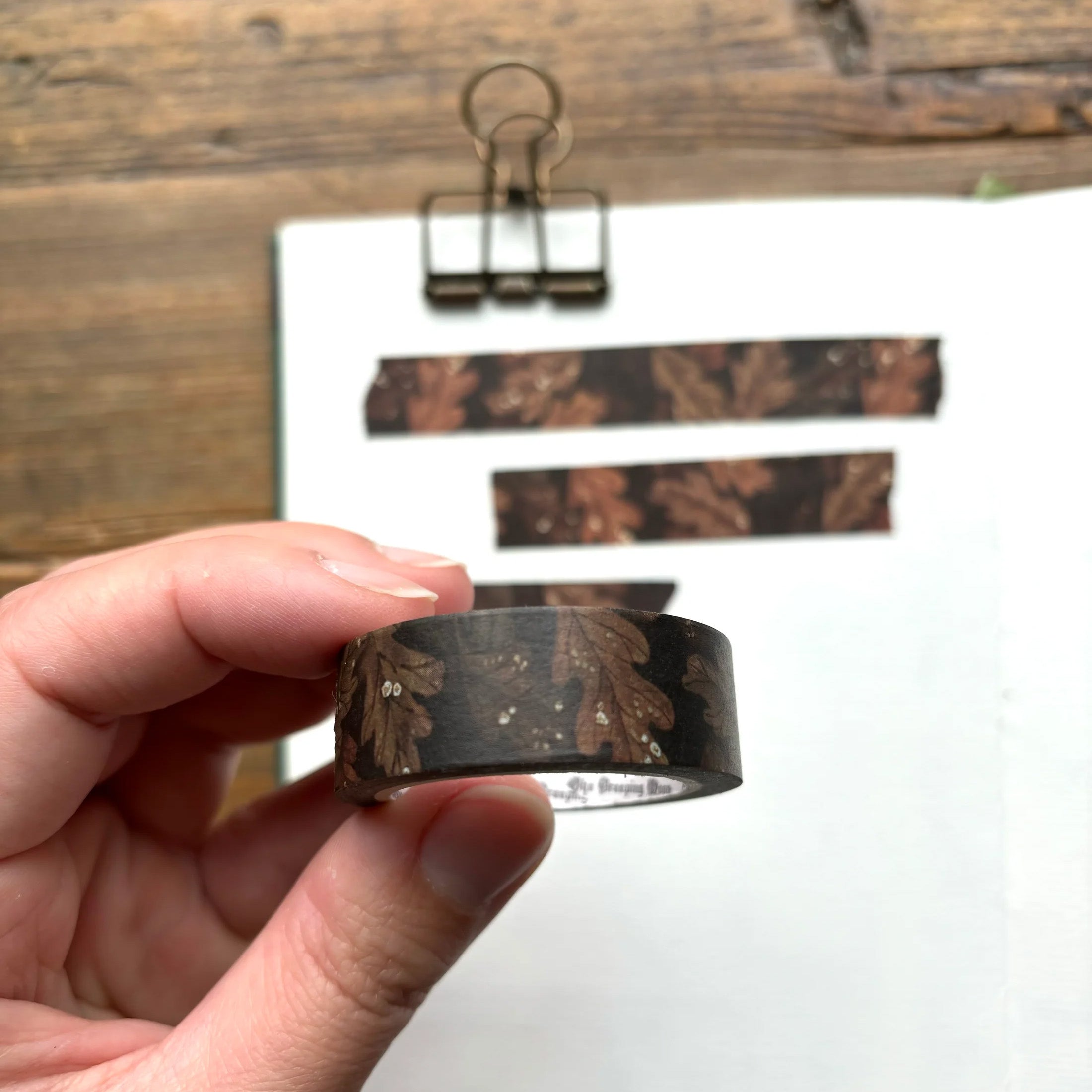 Autumn Oak Leaves Washi Tape