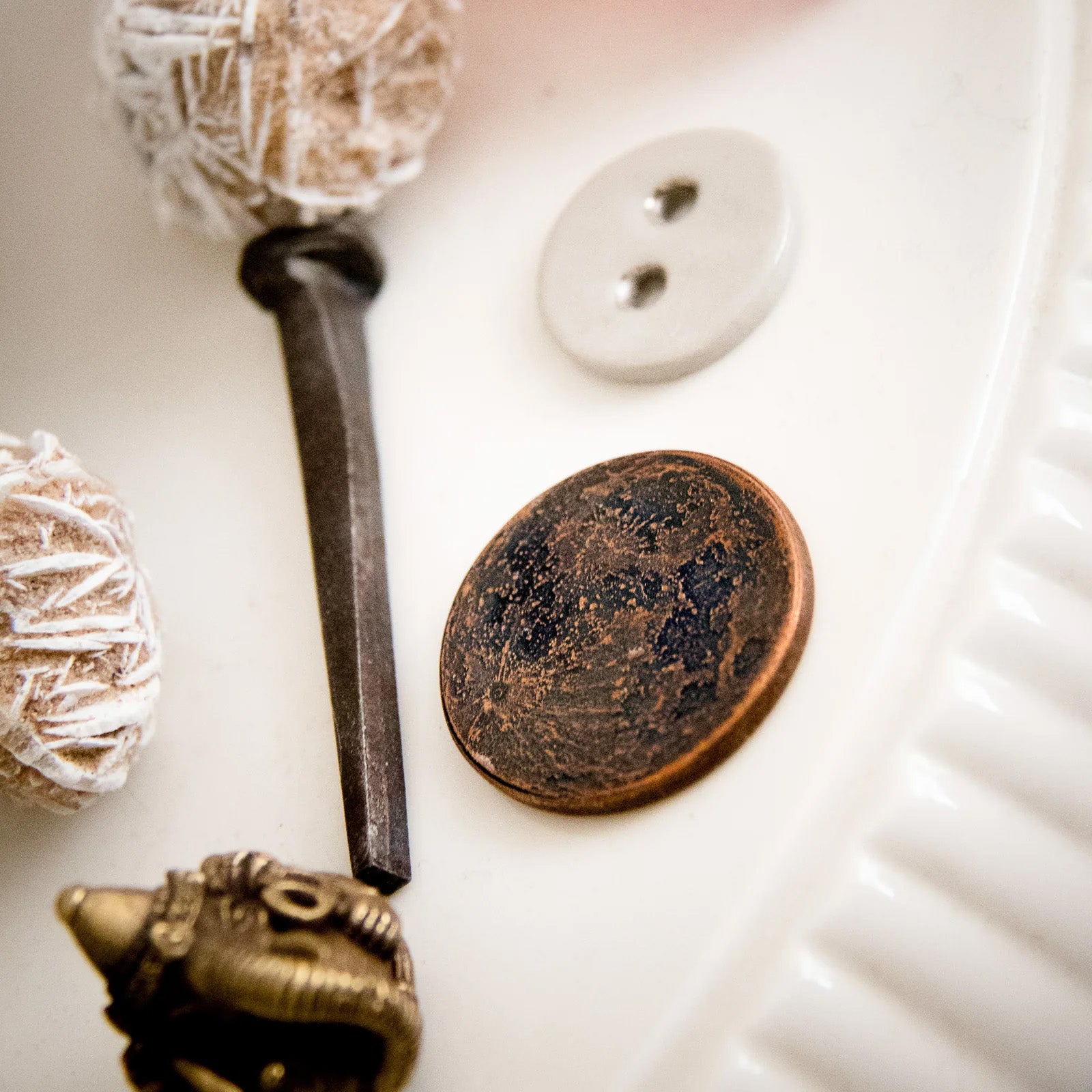 Blood Moon Copper Coin - 1 inch