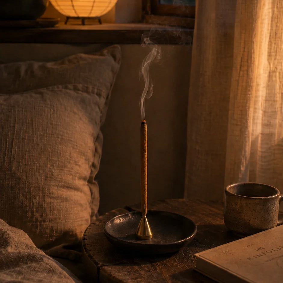 Brass Drop Incense Holder