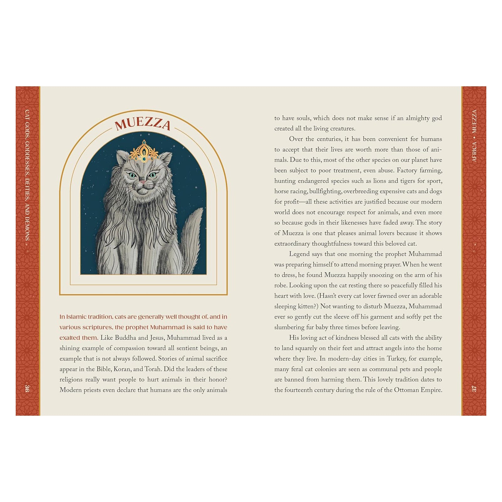 Cat Gods, Goddesses, Deities, and Demons