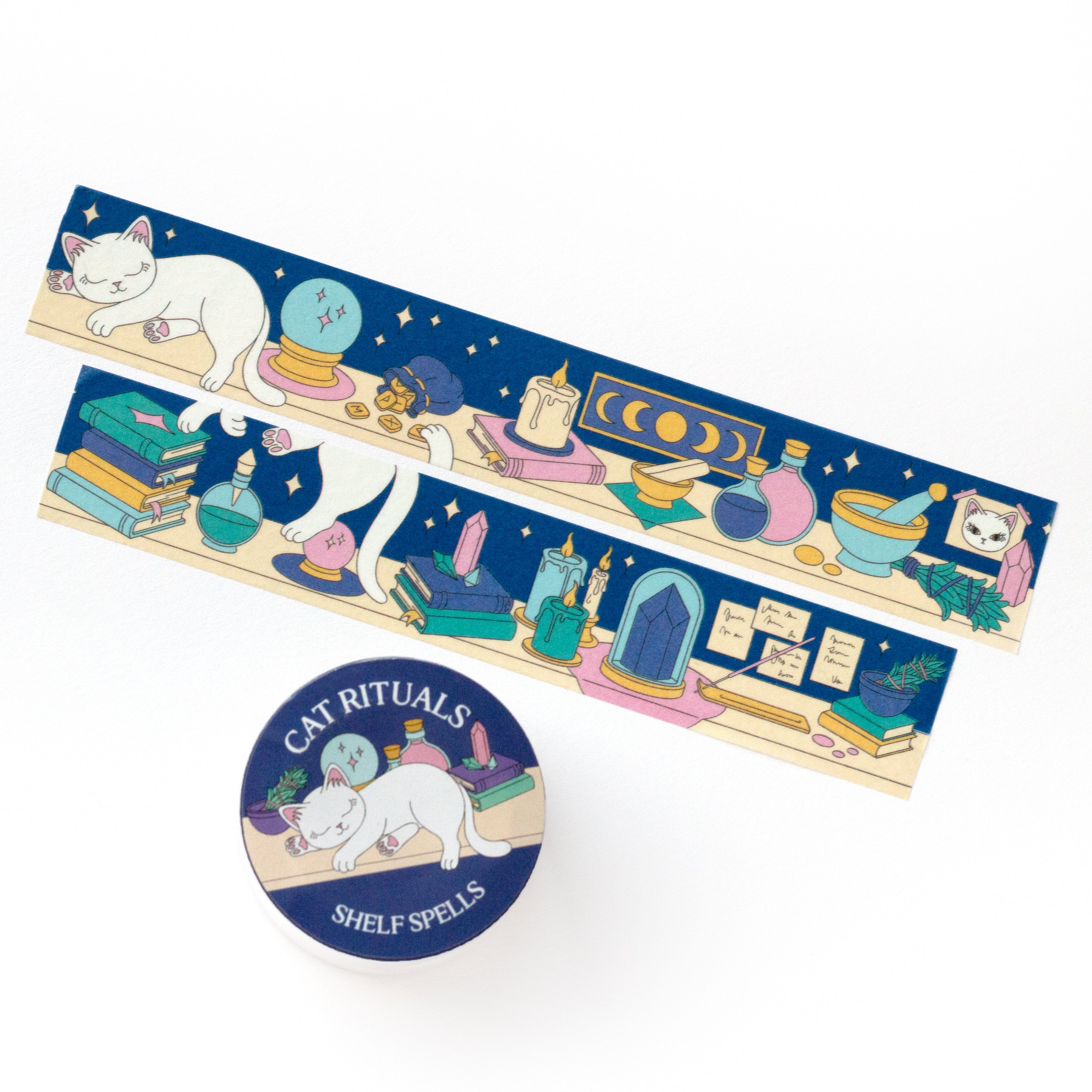Cat Rituals - Shelf Spells Washi Tape