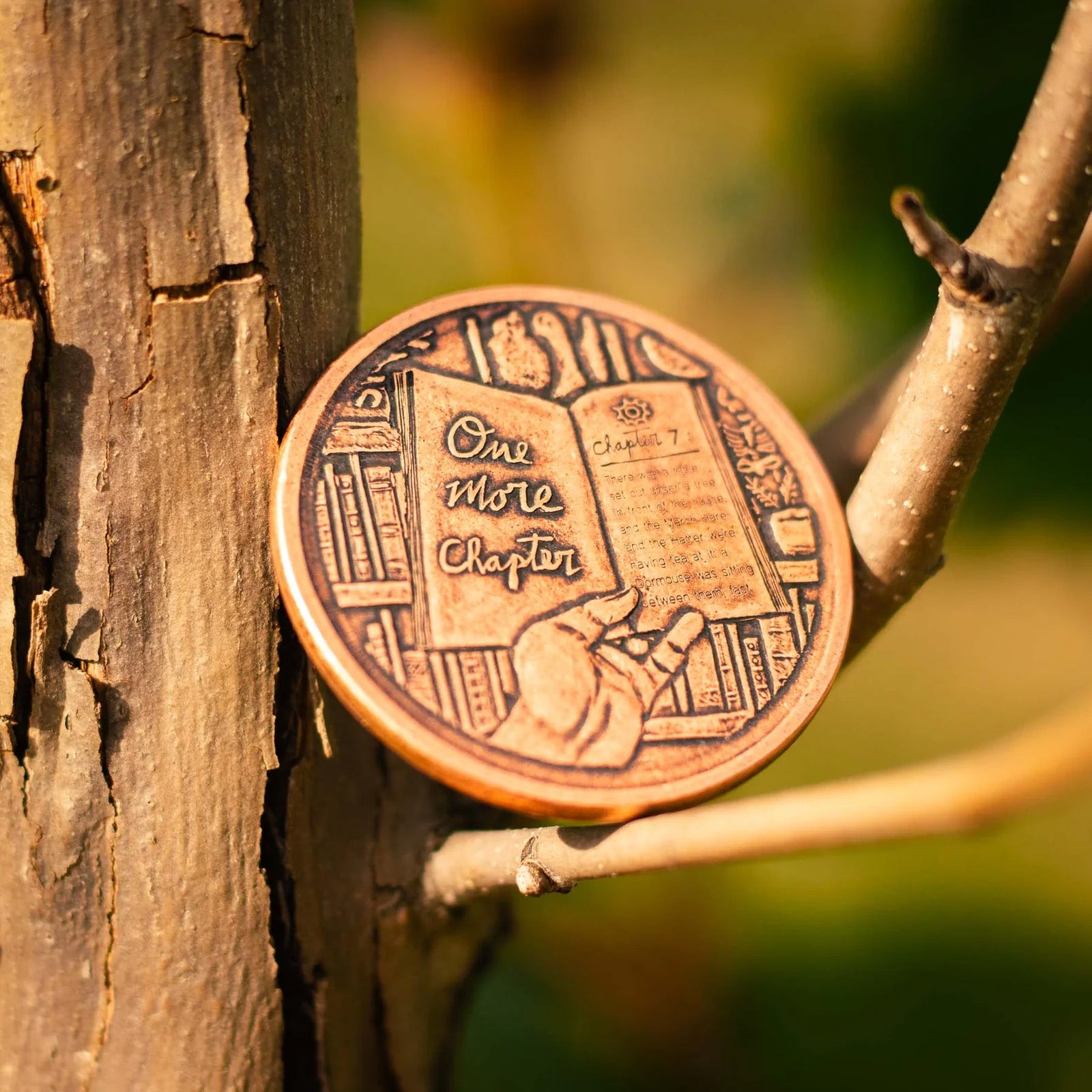 Copper One More Chapter / Go to Bed Decision Maker Coin