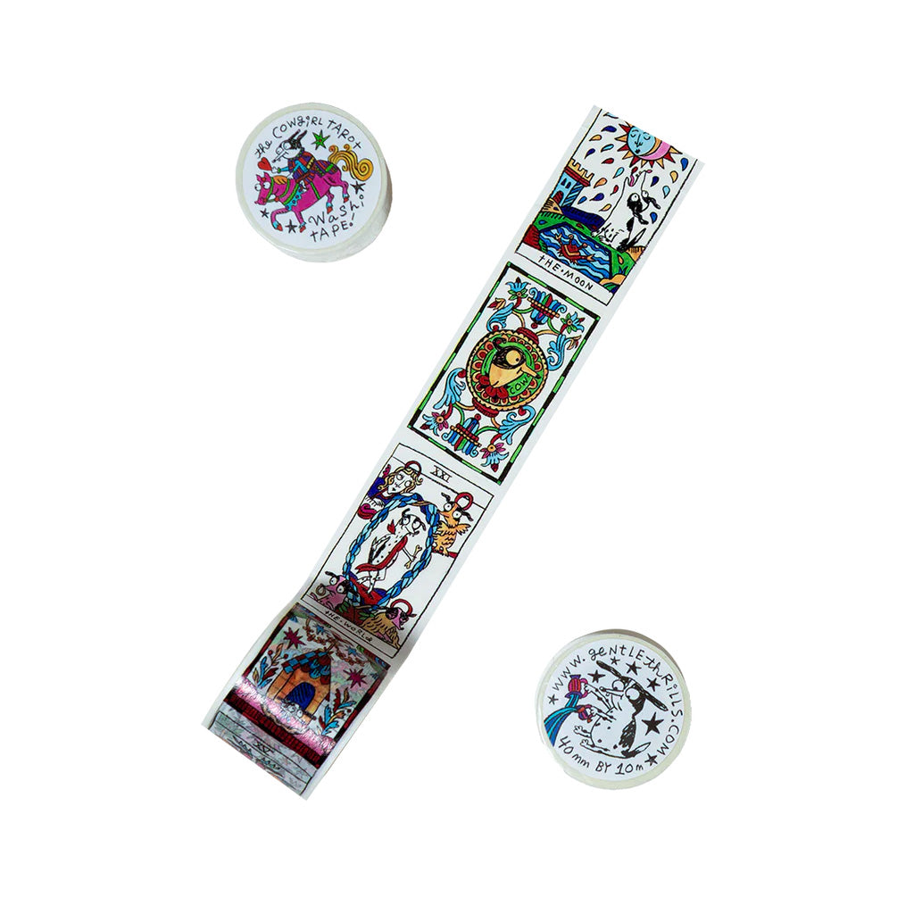Cowgirl Tarot Washi Tape
