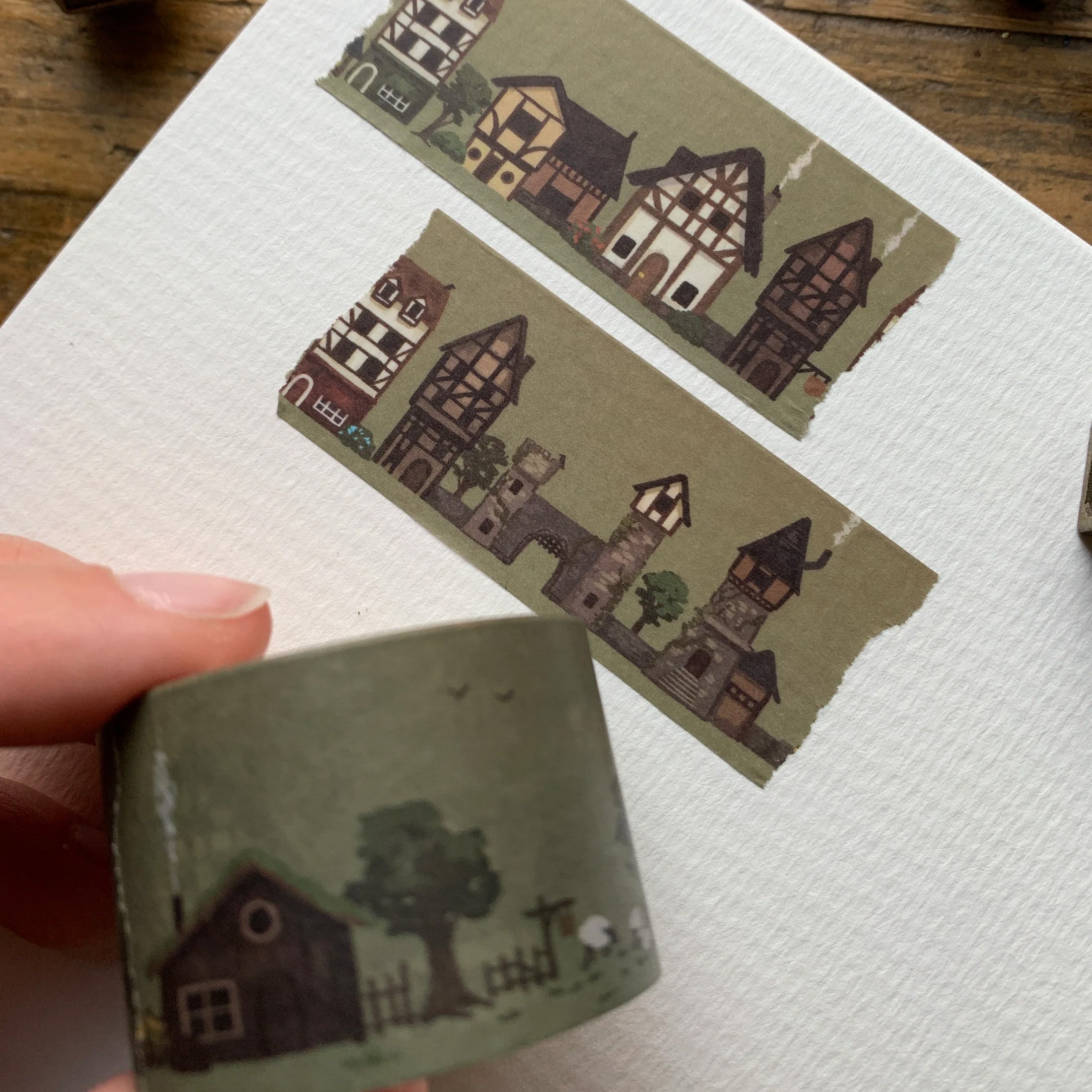 Fairy Tale Village Washi Tape