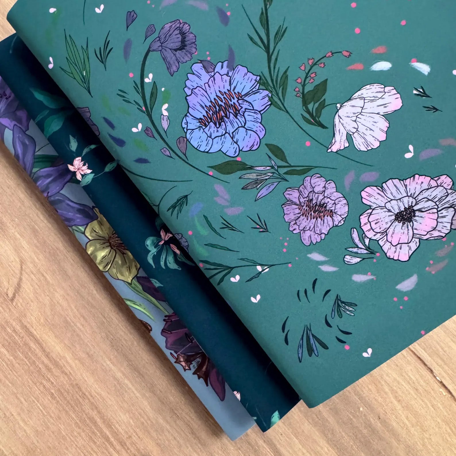 Floral Notebooks