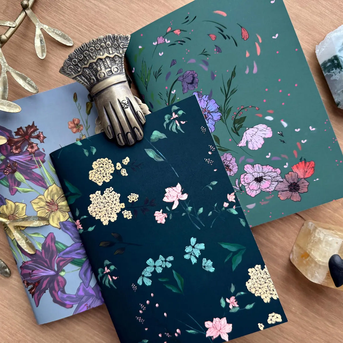 Floral Notebooks