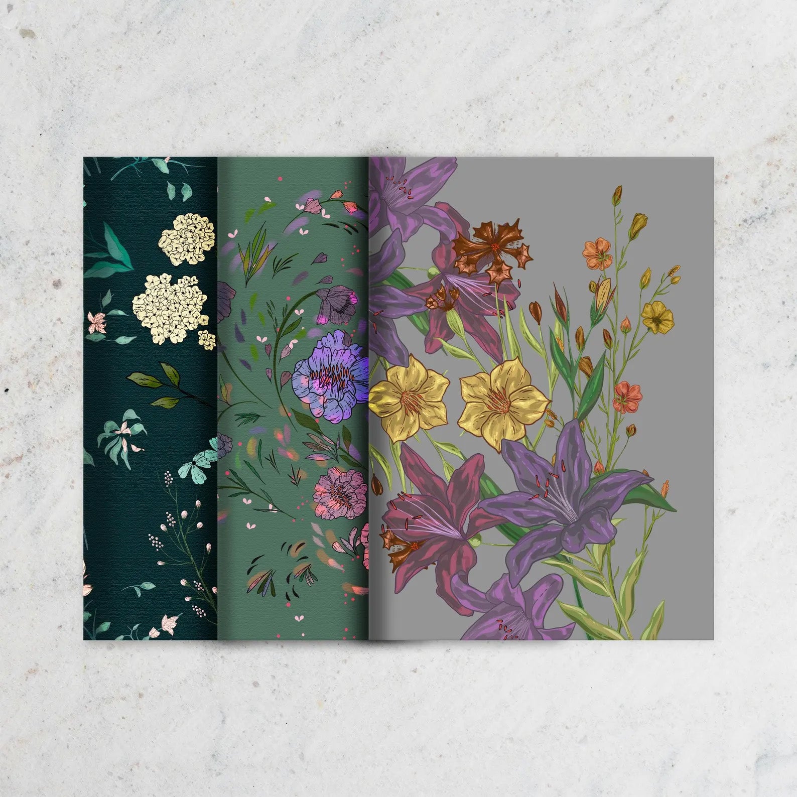 Floral Notebooks