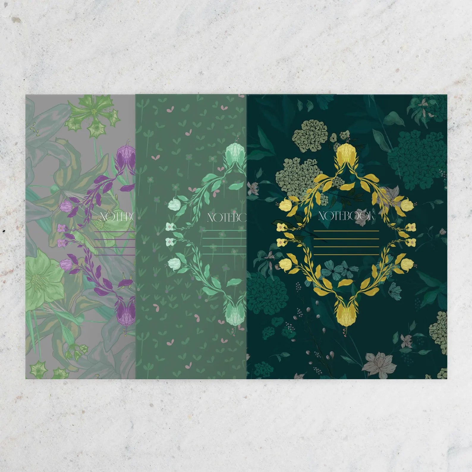 Floral Notebooks