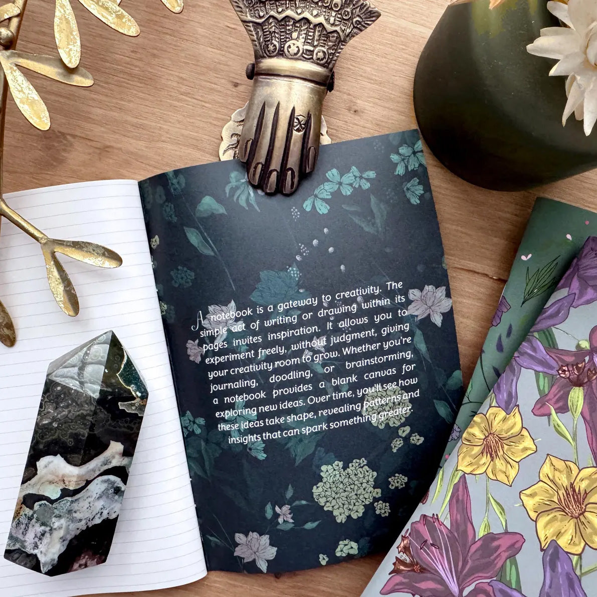 Floral Notebooks
