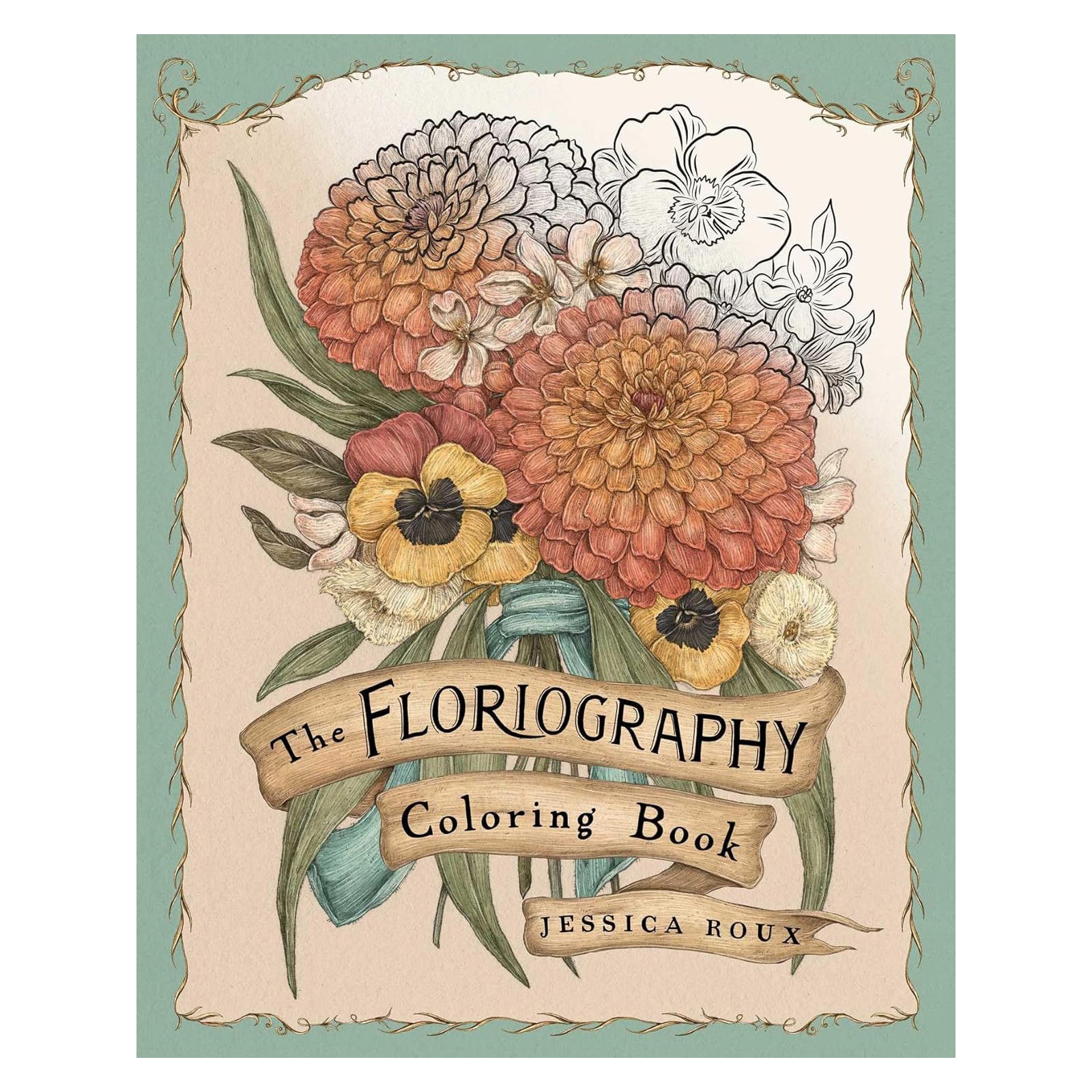 Floriography Coloring Book