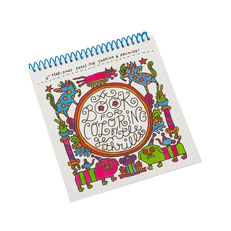 Gentle Thrills Coloring Book