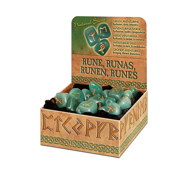 Green Aventurine Runes