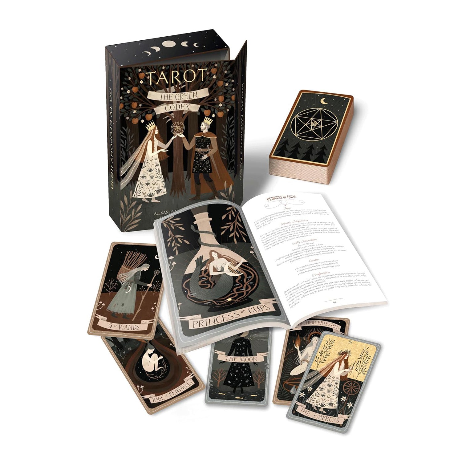 Green Codex Tarot Kit