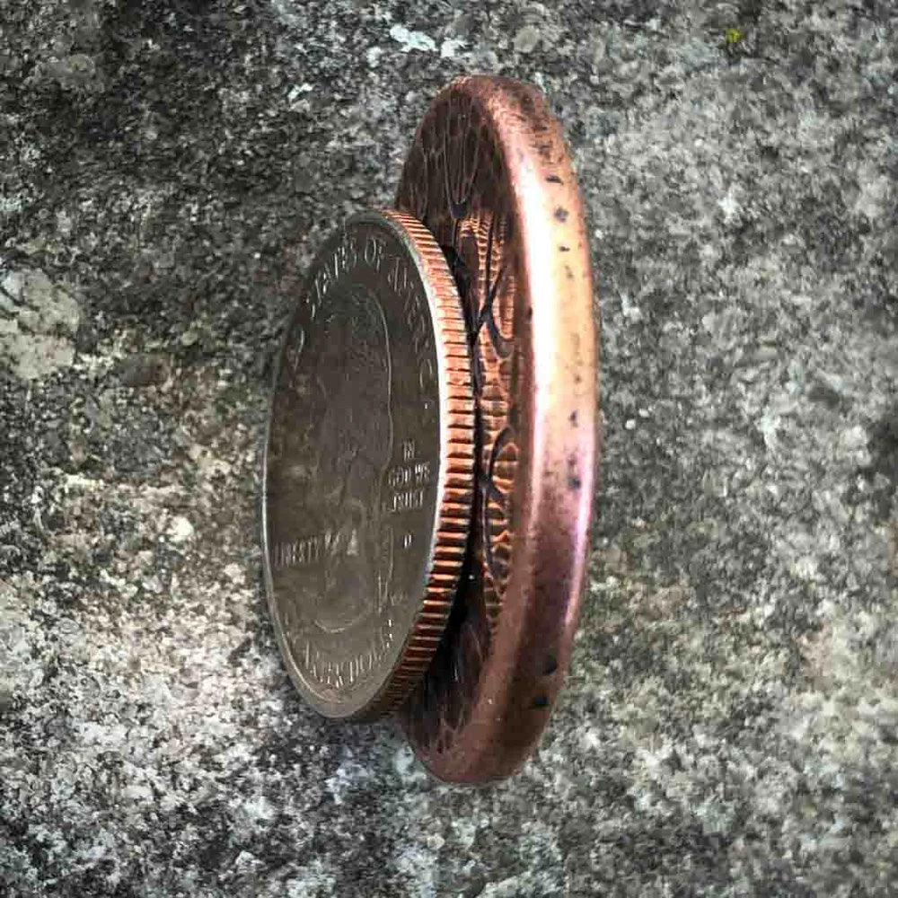 Helm of Awe - Copper Coin Necklace