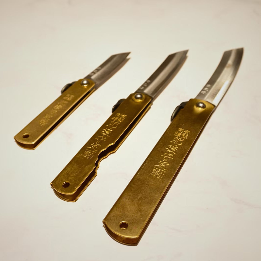 Higonokami - Aogami Warikomi Mini Pocket Size Knife