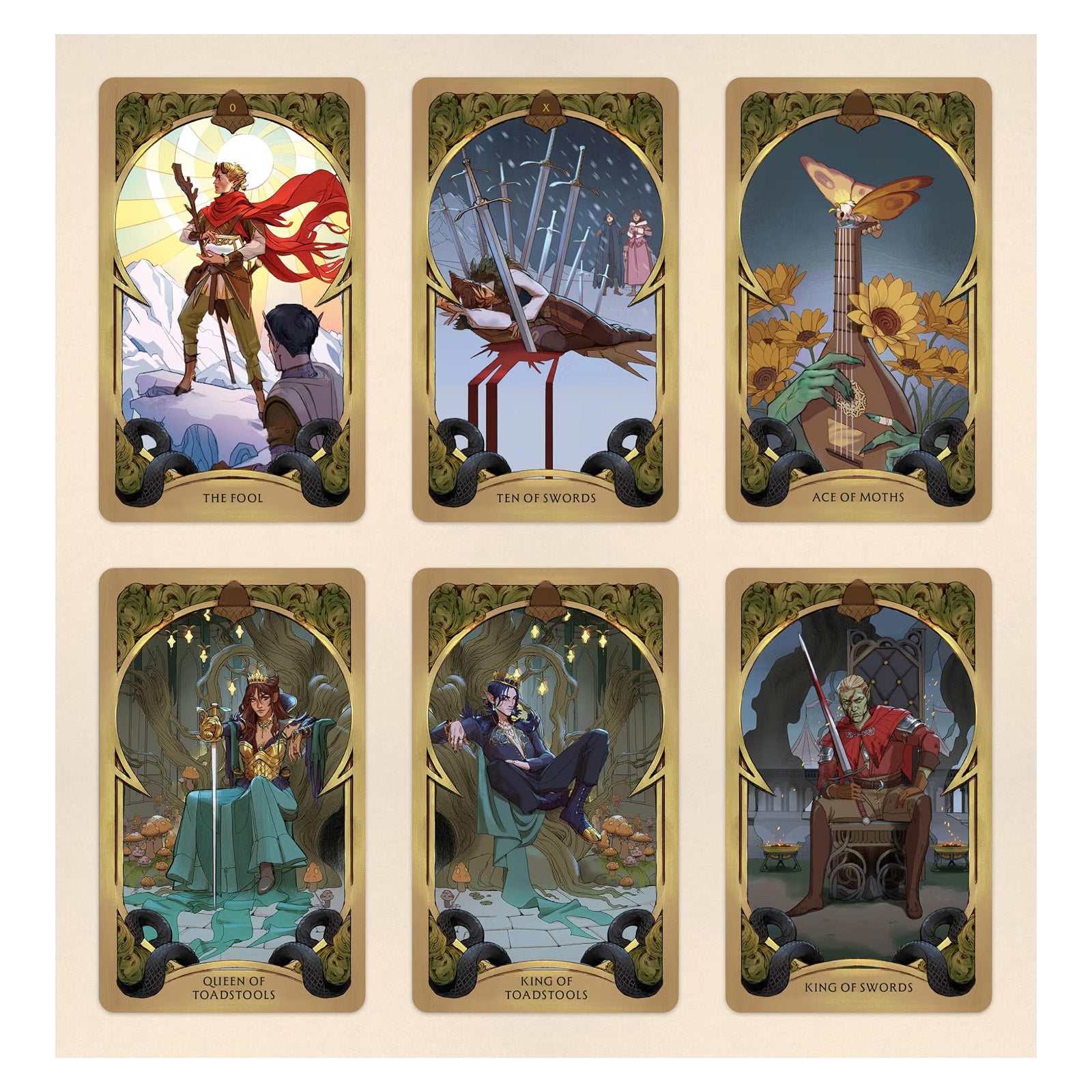 Holly Black's Faerie Tarot Deck and Guidebook