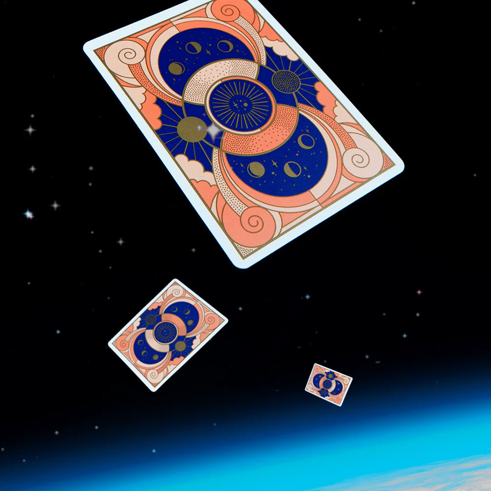 Lady Moon Playing Cards