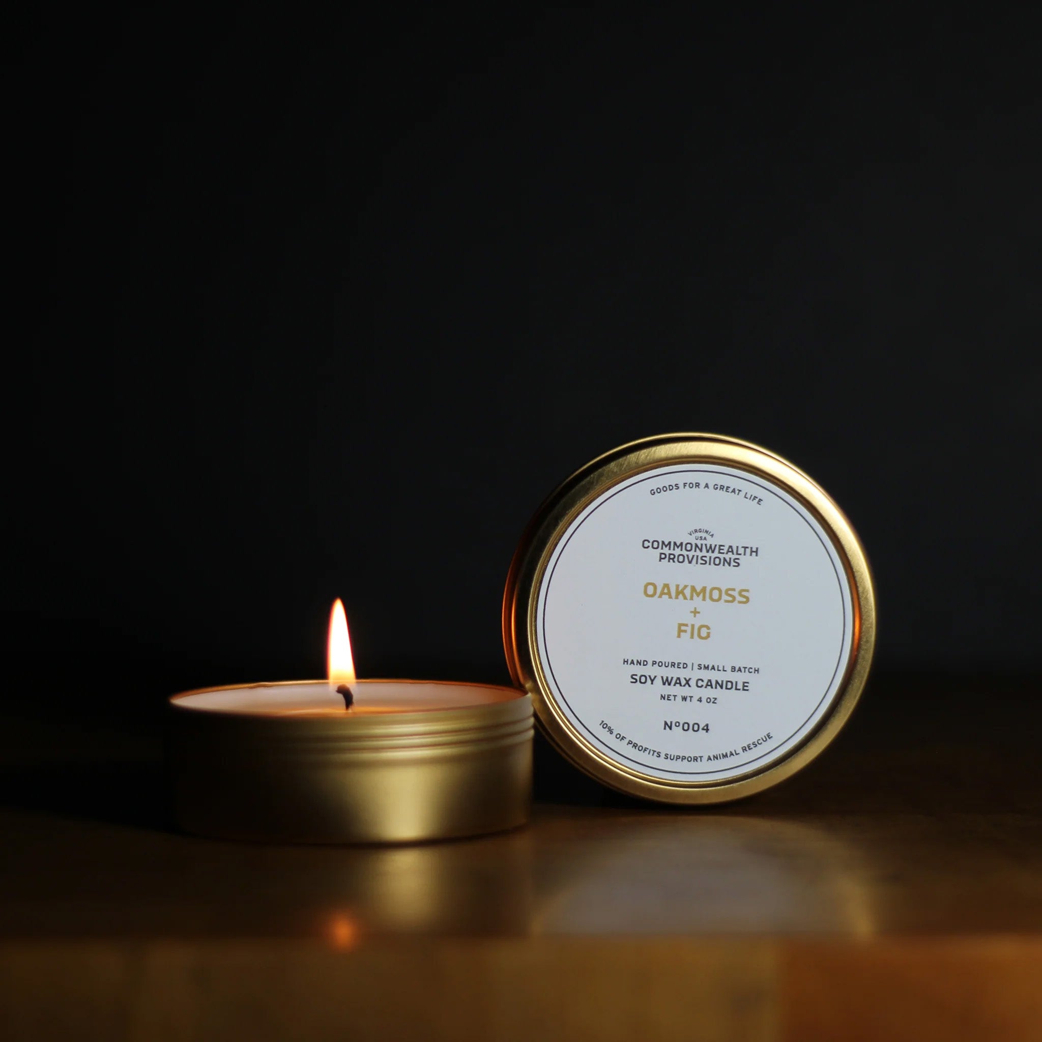 Oakmoss + Fig Travel Candle