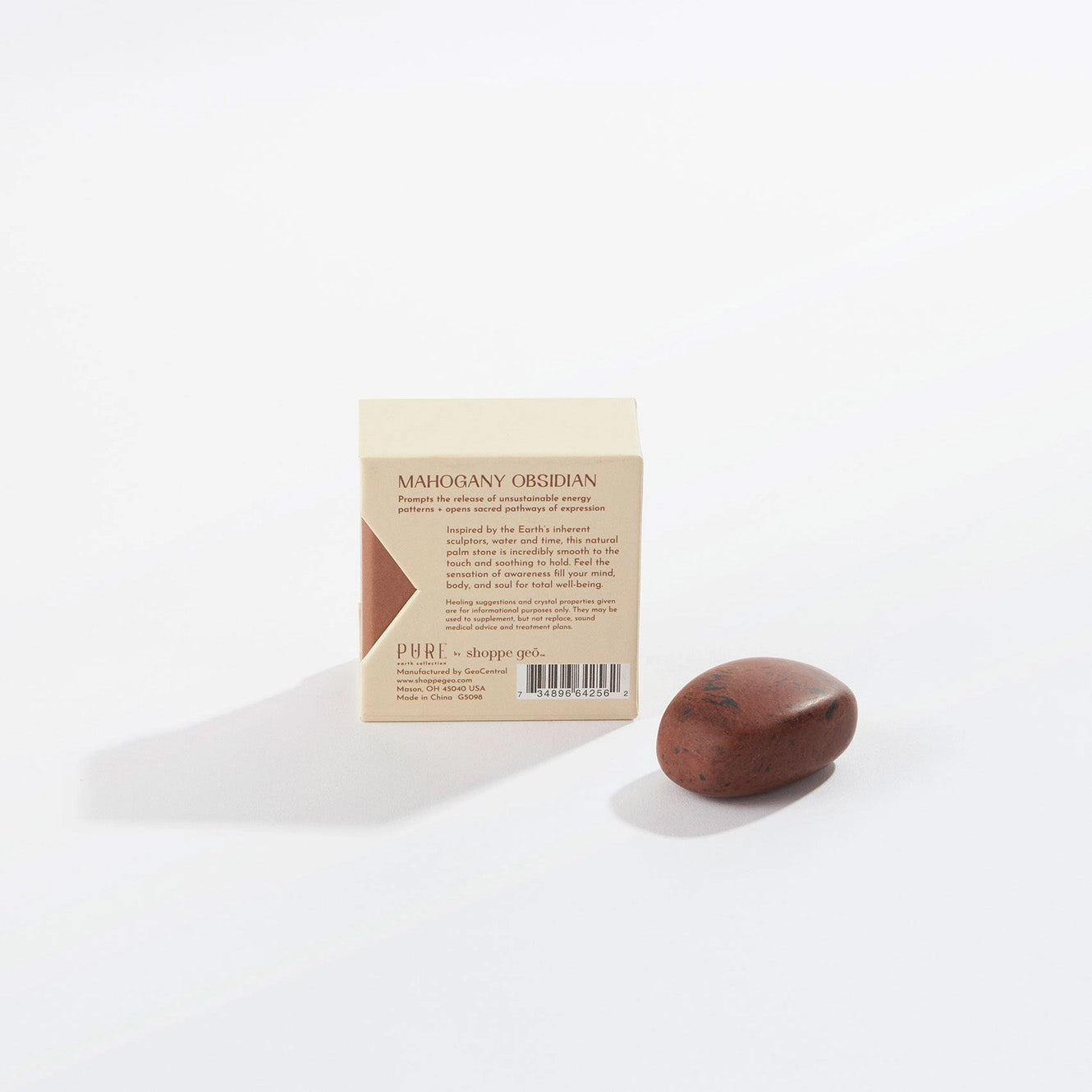 Palm Stone - Mahogany Obsidian