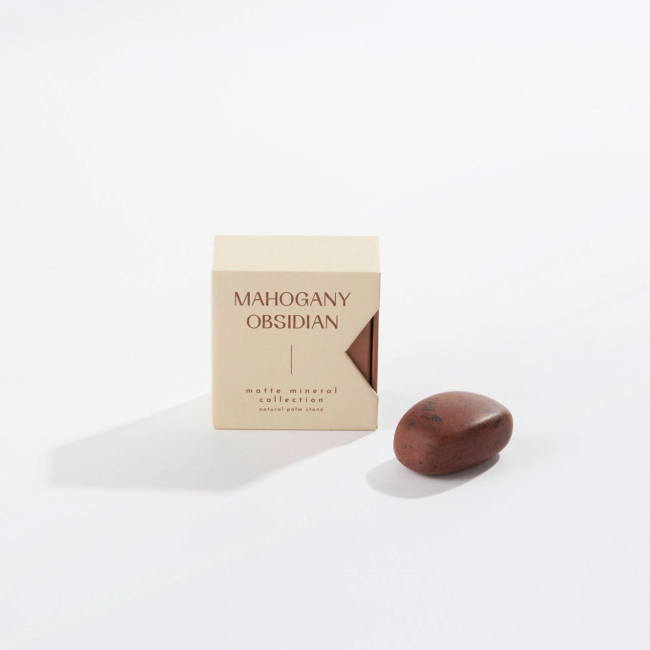 Palm Stone - Mahogany Obsidian