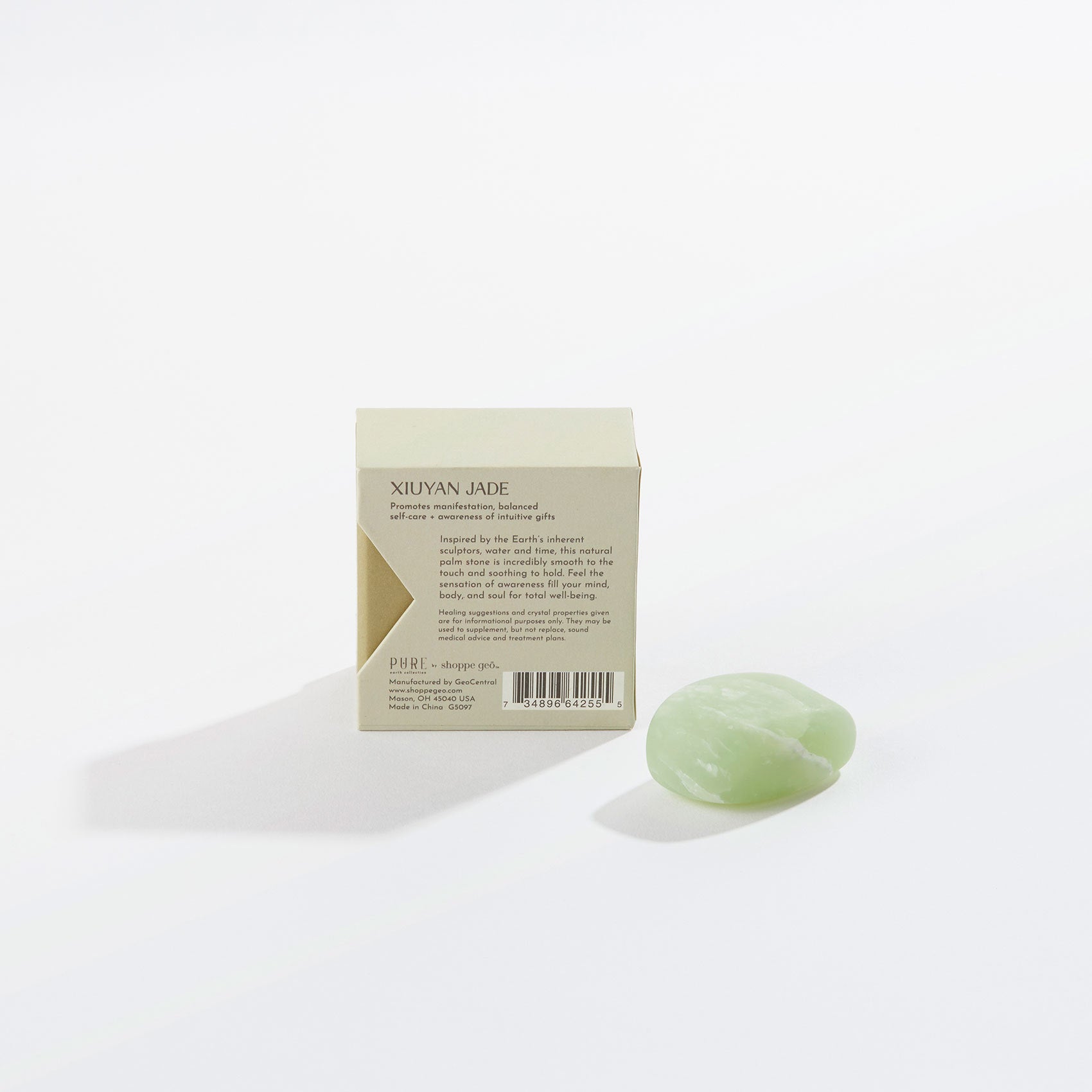 Palm Stone - Xiuyan Jade