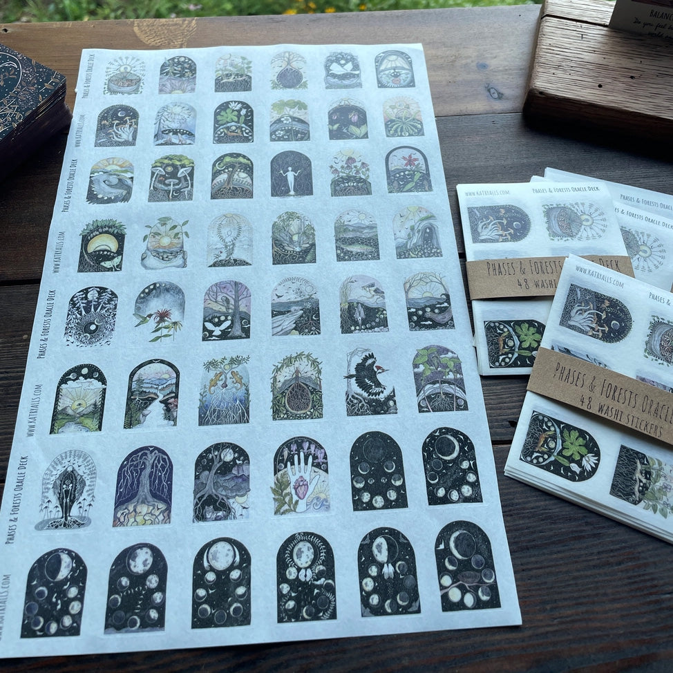 Phases and Forests Oracle Washi Tape
