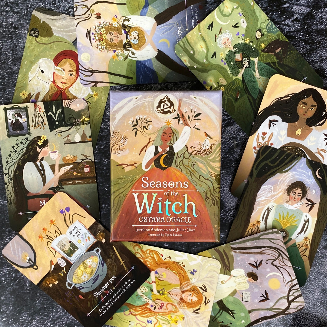Seasons of the Witch: Ostara Oracle by Lorriane Anderson, Tijana