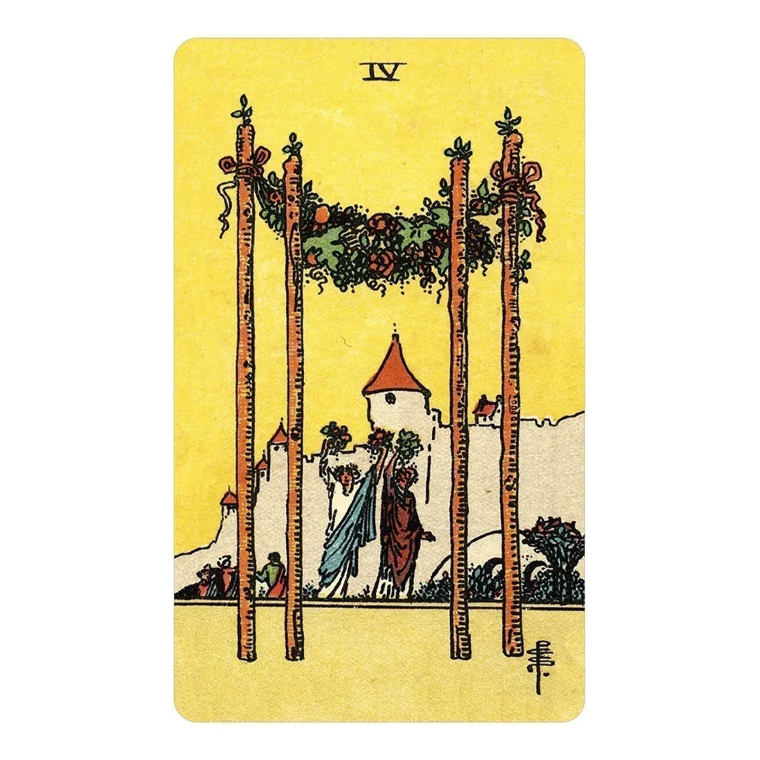 Smith-Waite Tarot Deck Borderless