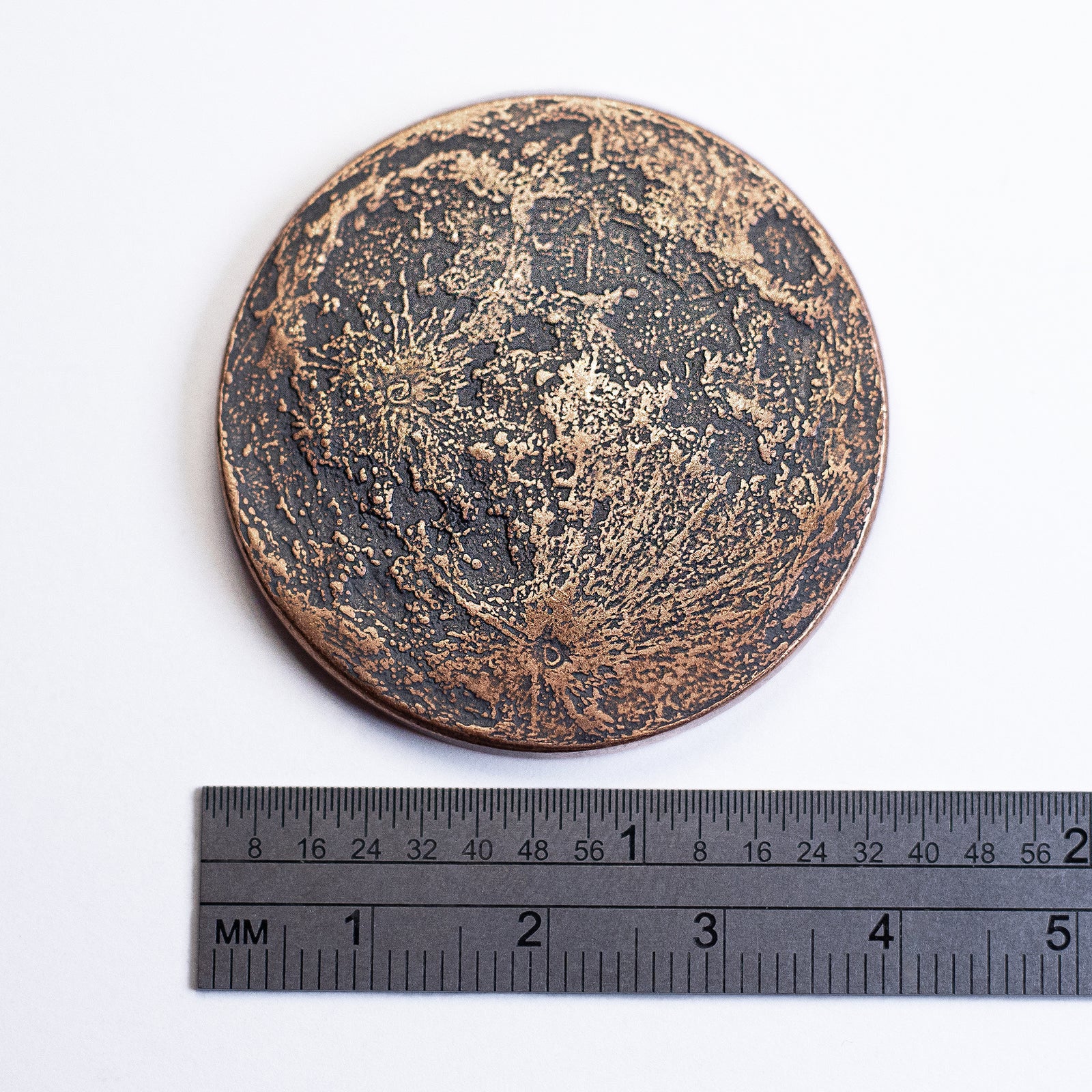 Super Blood Moon Copper Coin - 1.5 inches