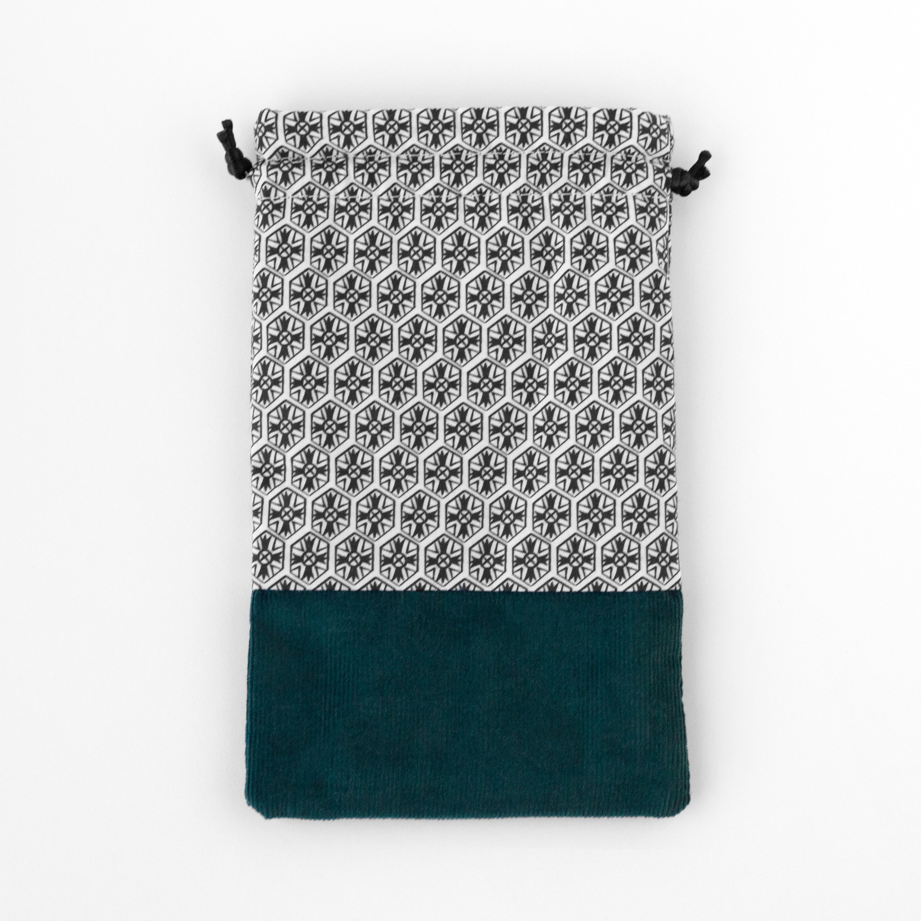 Corduroy Tarot Size Drawstring Bag