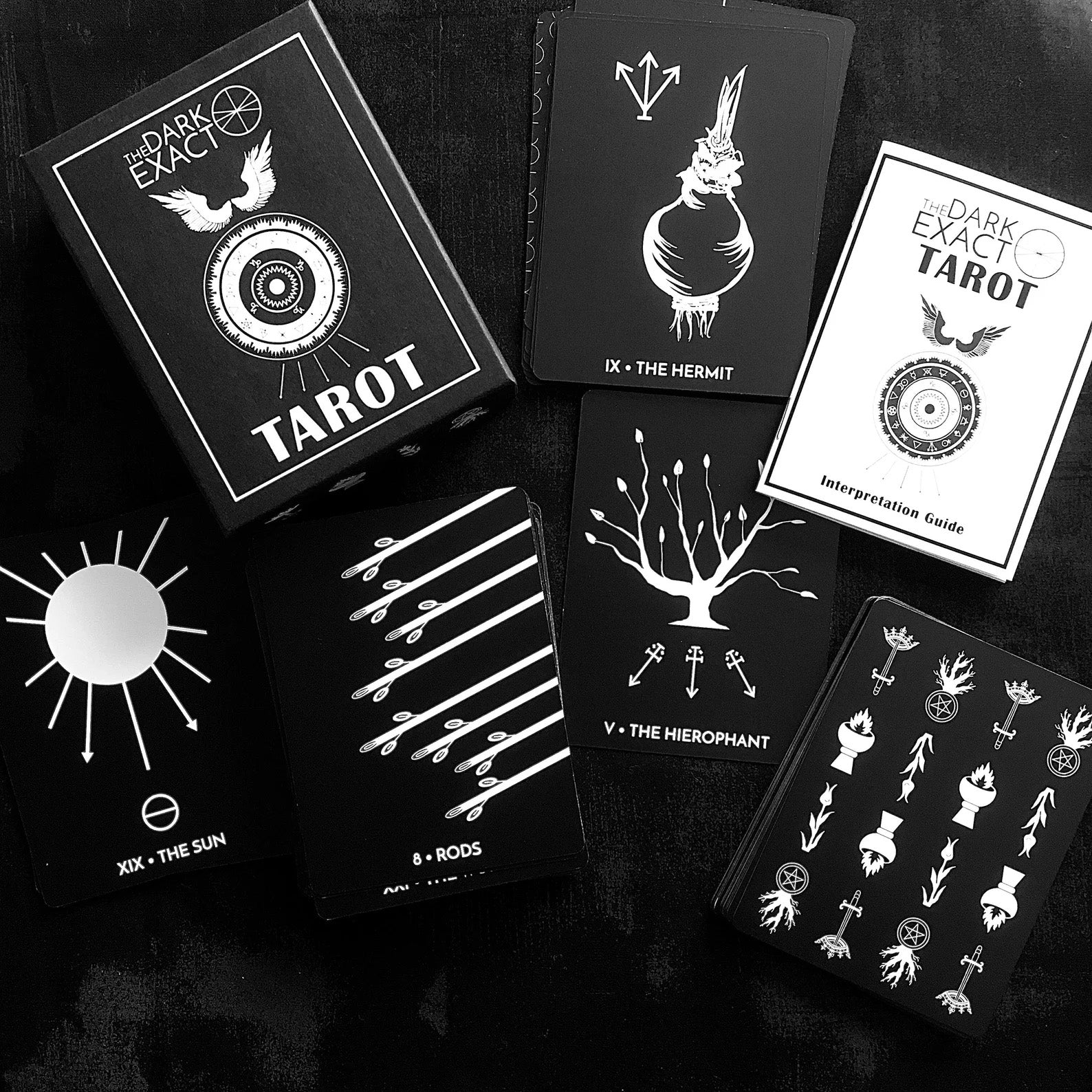 The Dark Exact Tarot Deck