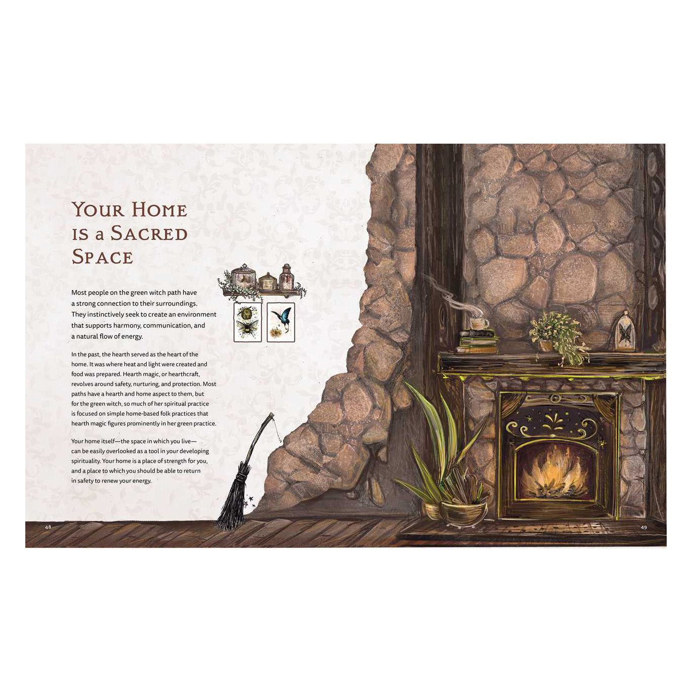 The Green Witch Illustrated