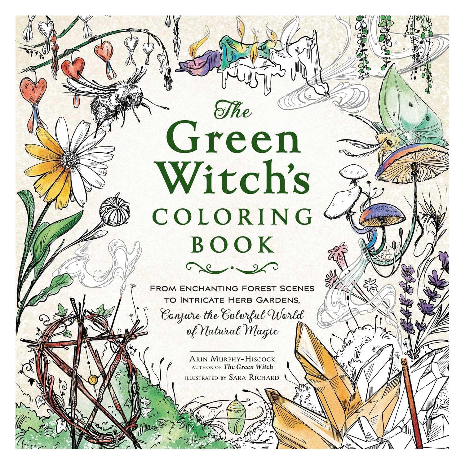 The Green Witch's Coloring Book