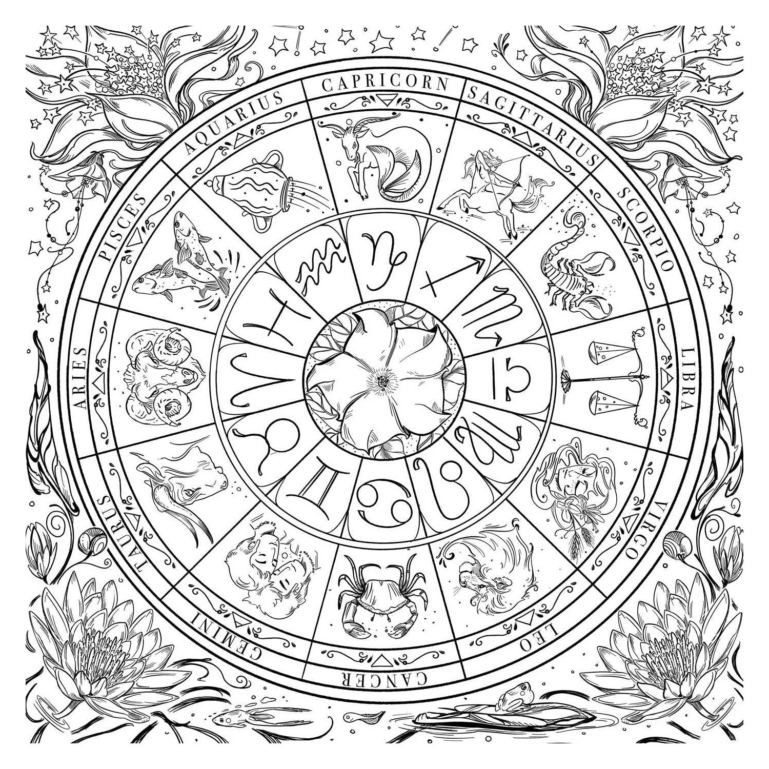 The Green Witch's Coloring Book
