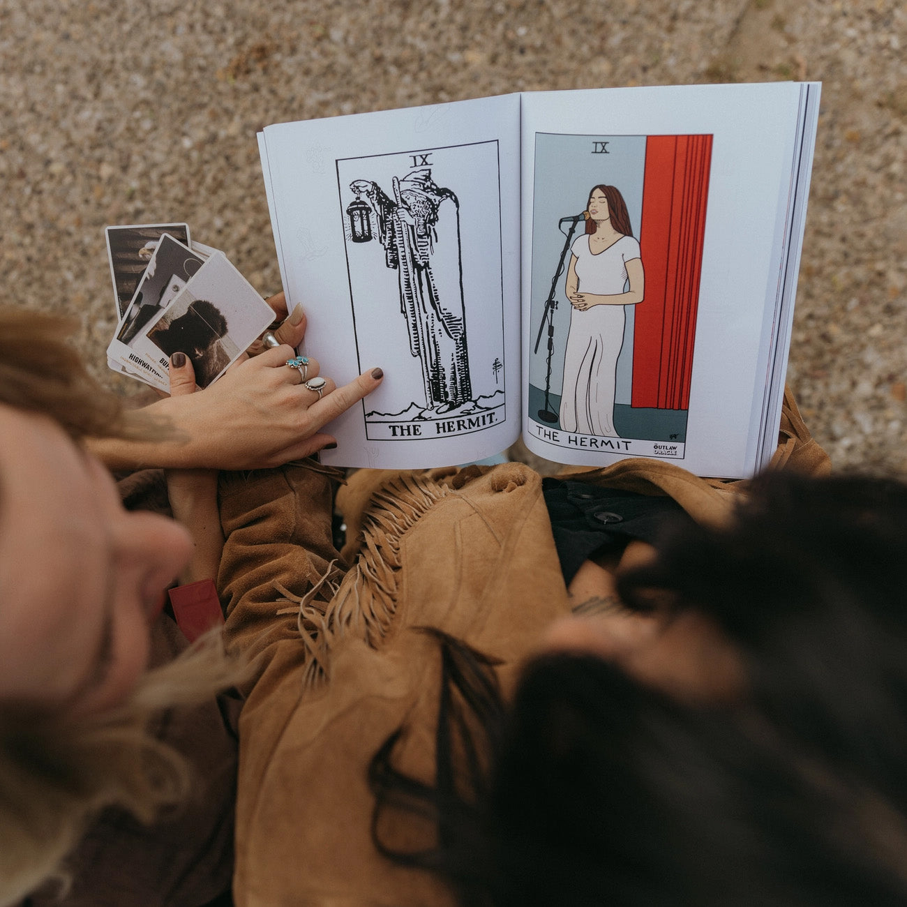 The Honky Tonk Tarot Coloring Book
