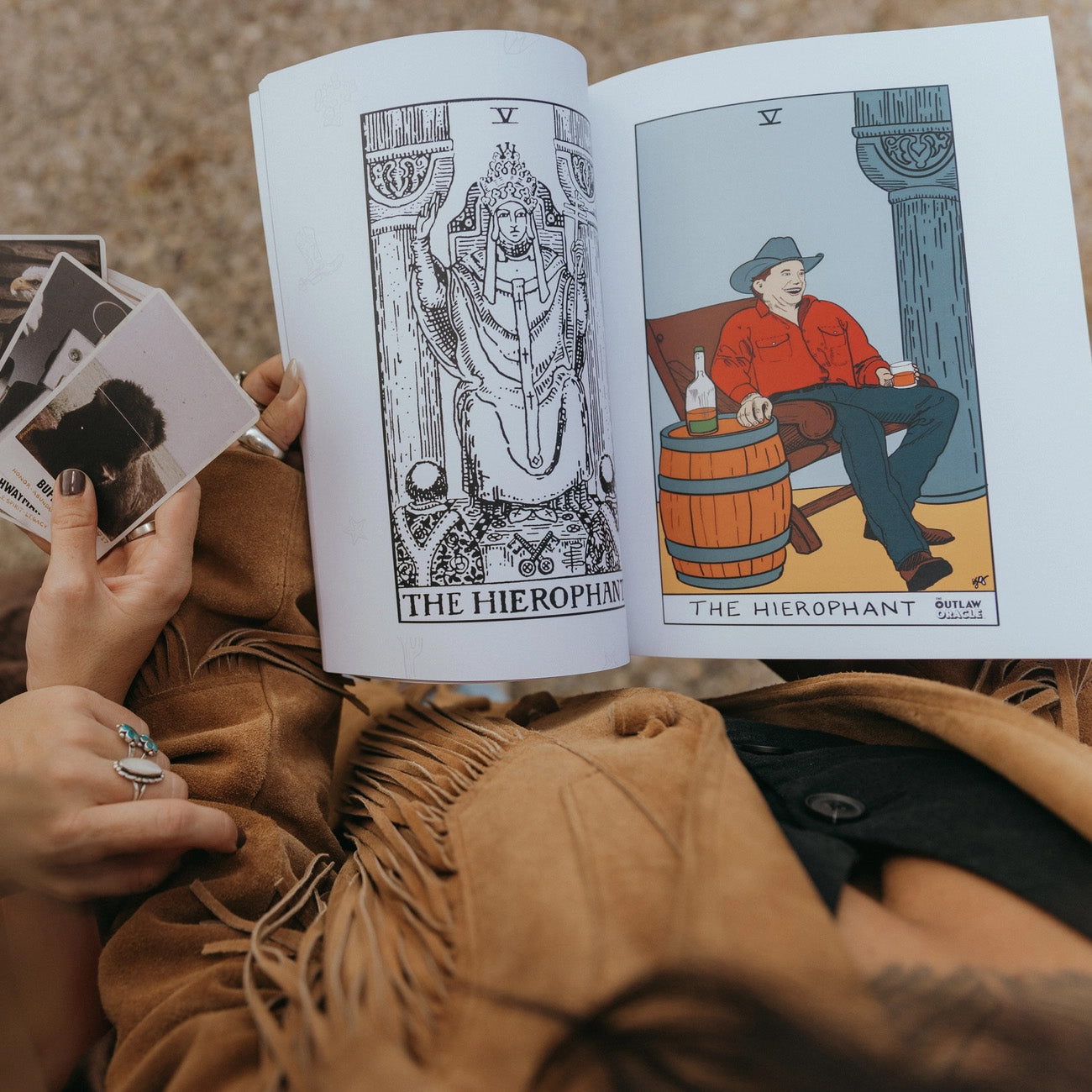 The Honky Tonk Tarot Coloring Book