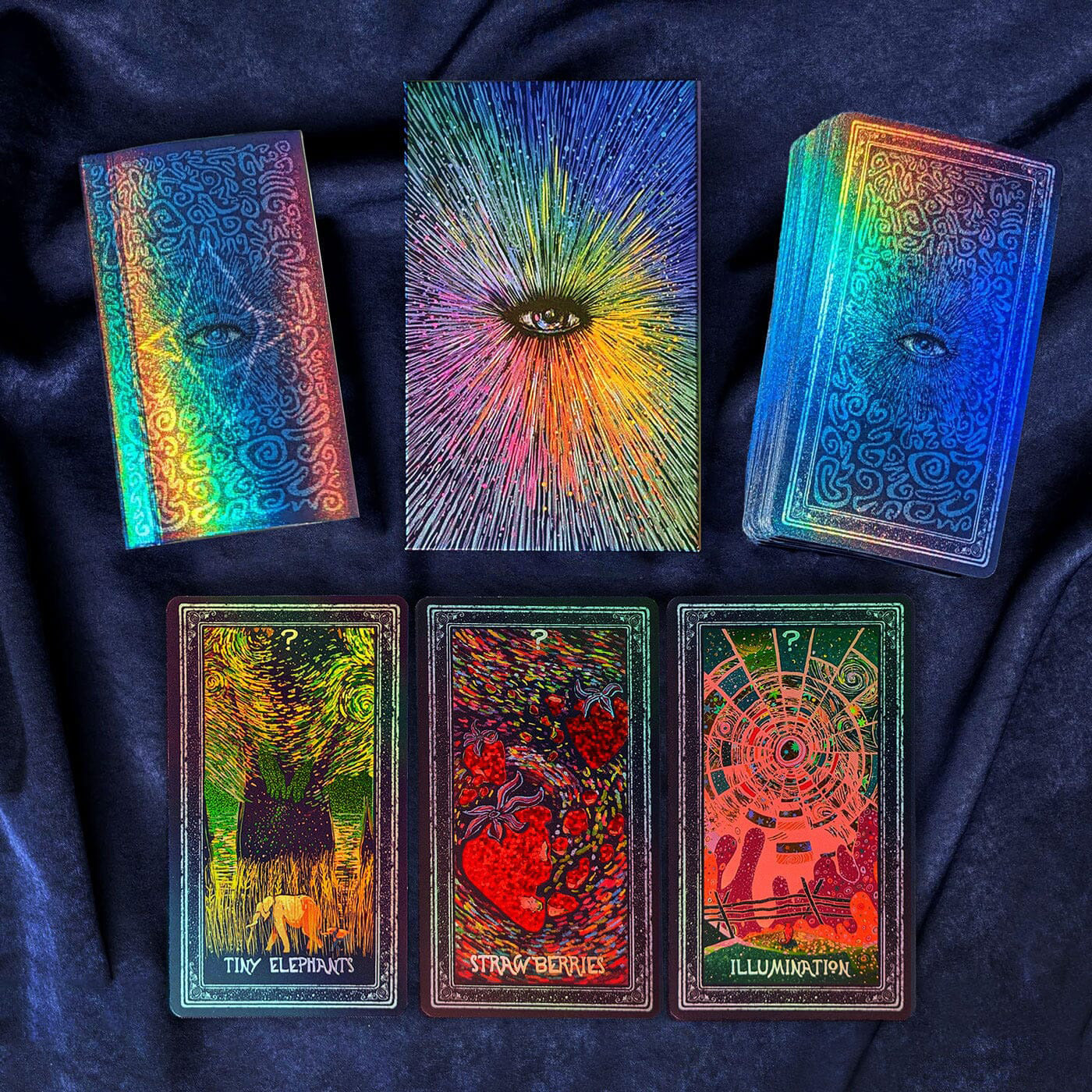 The Illuminated Prisma Visions Tarot (10th Anniversary Edition) by