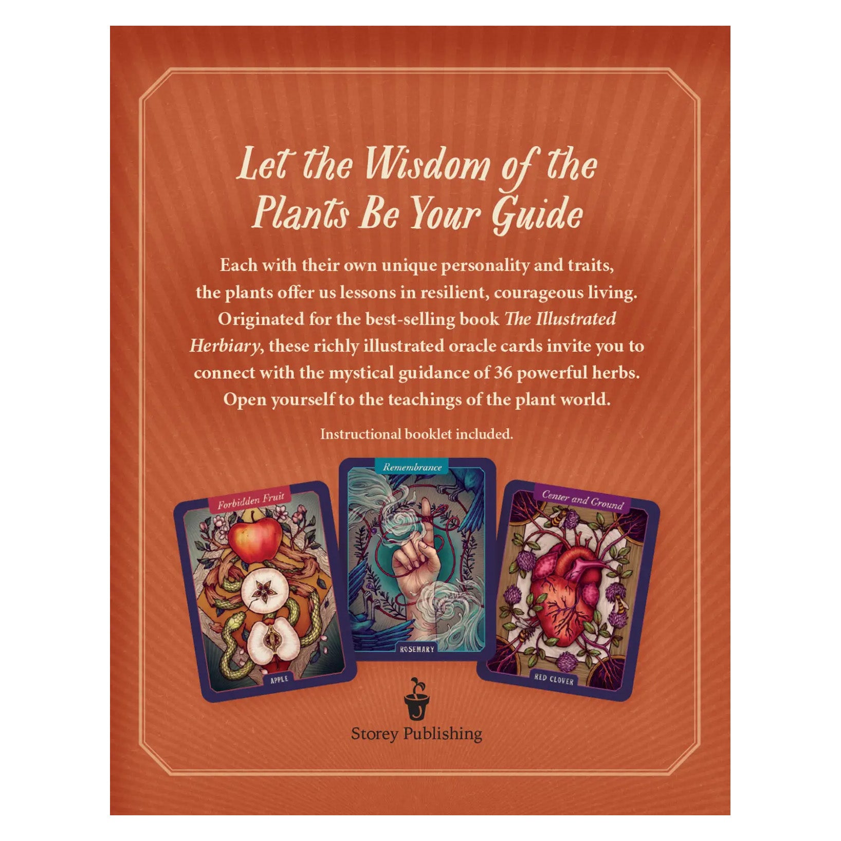 The Illustrated Herbiary Oracle Cards