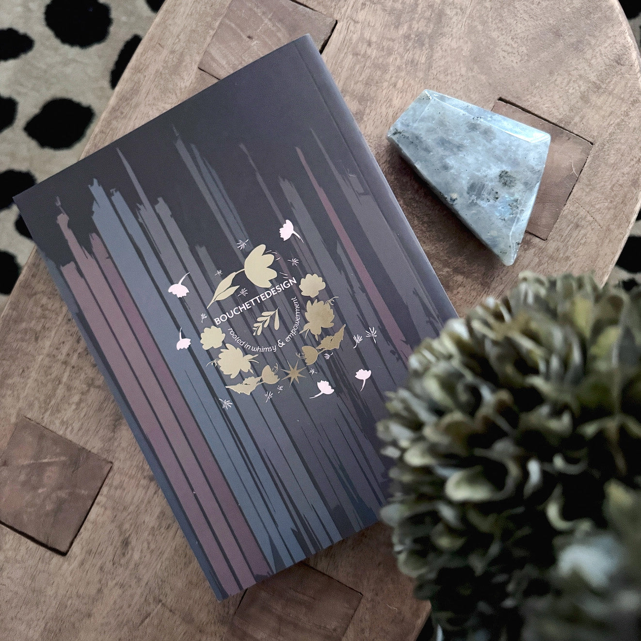 The Meraki Workbook for Tarot and Crystal Work by Kerri Snook