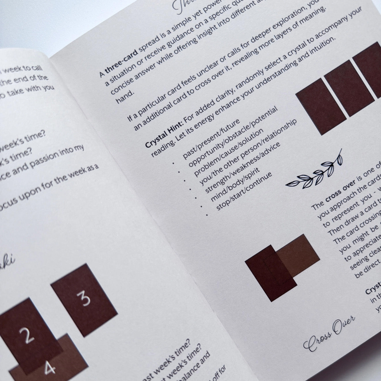 The Meraki Workbook for Tarot and Crystal Work