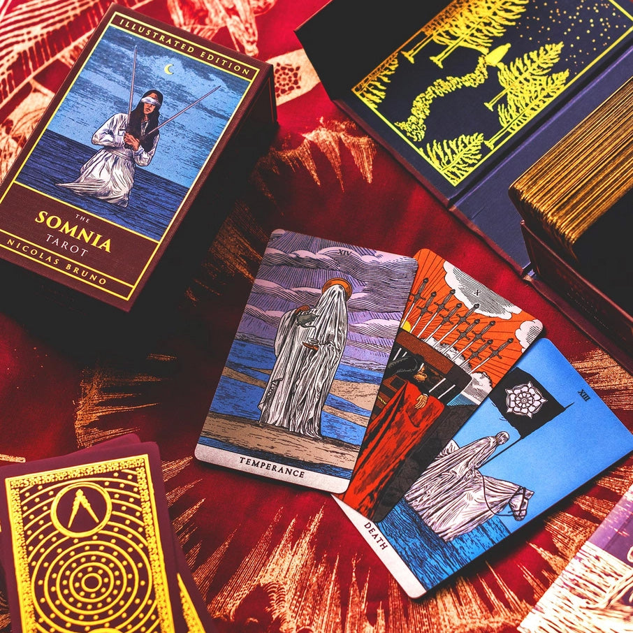 The Somnia Tarot Spread Cloth - The Journey