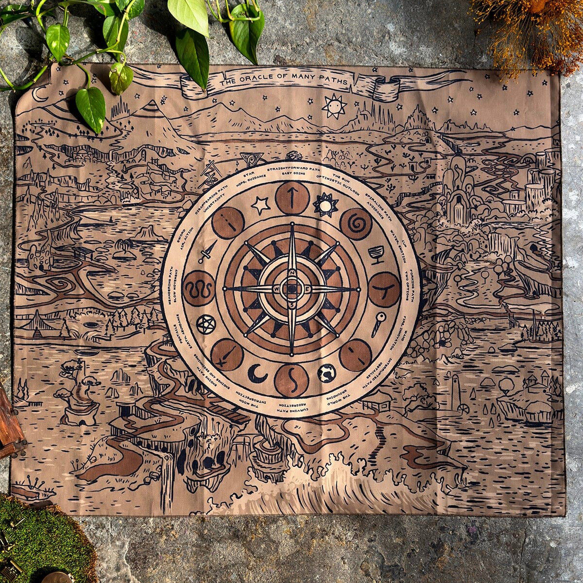 Treasure Map Altar Cloth