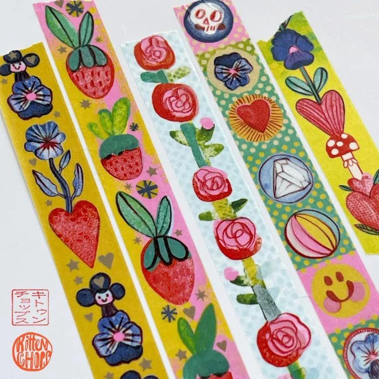 Strawberry Pink Lemonade Washi Tape