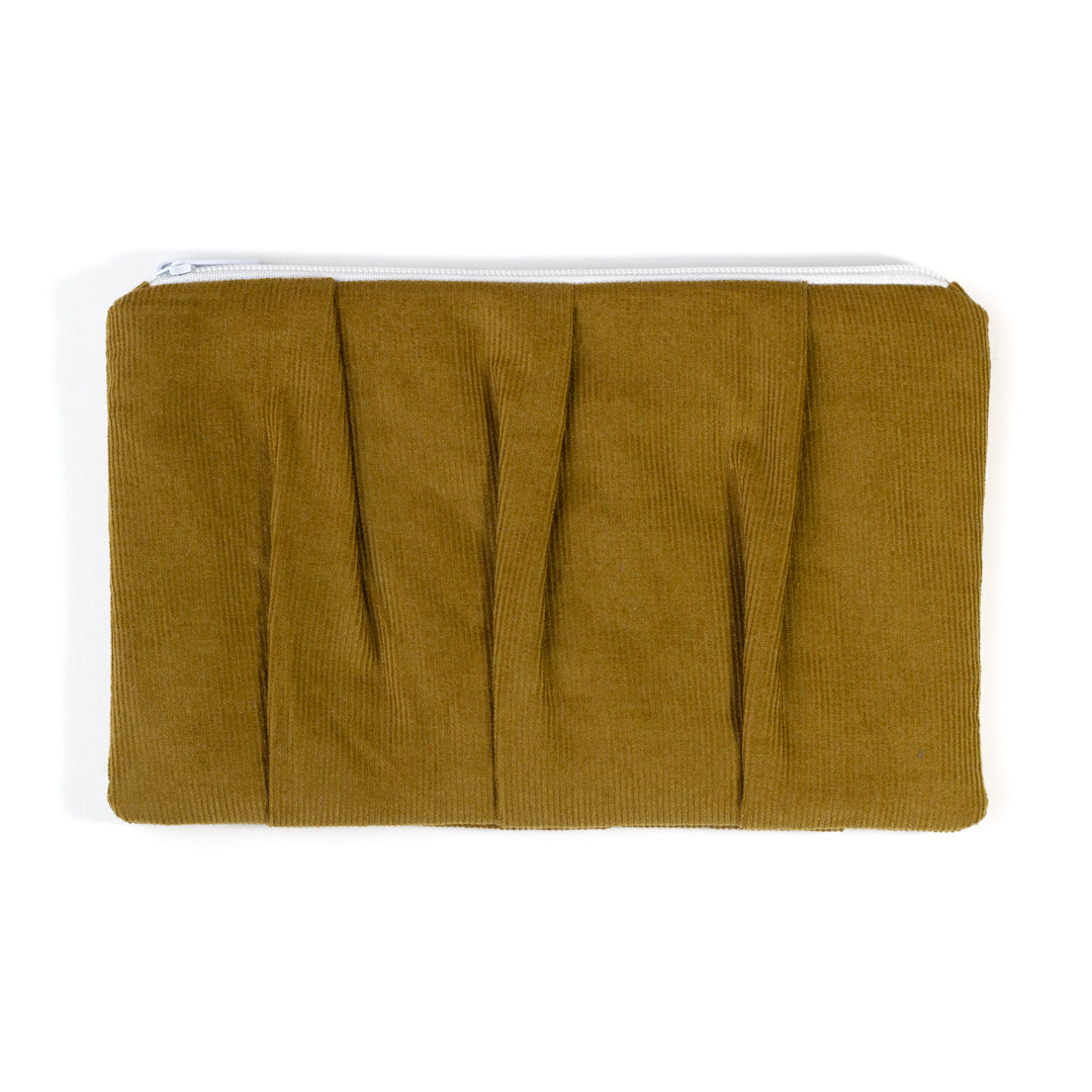 Wrinkled Corduroy Pouch