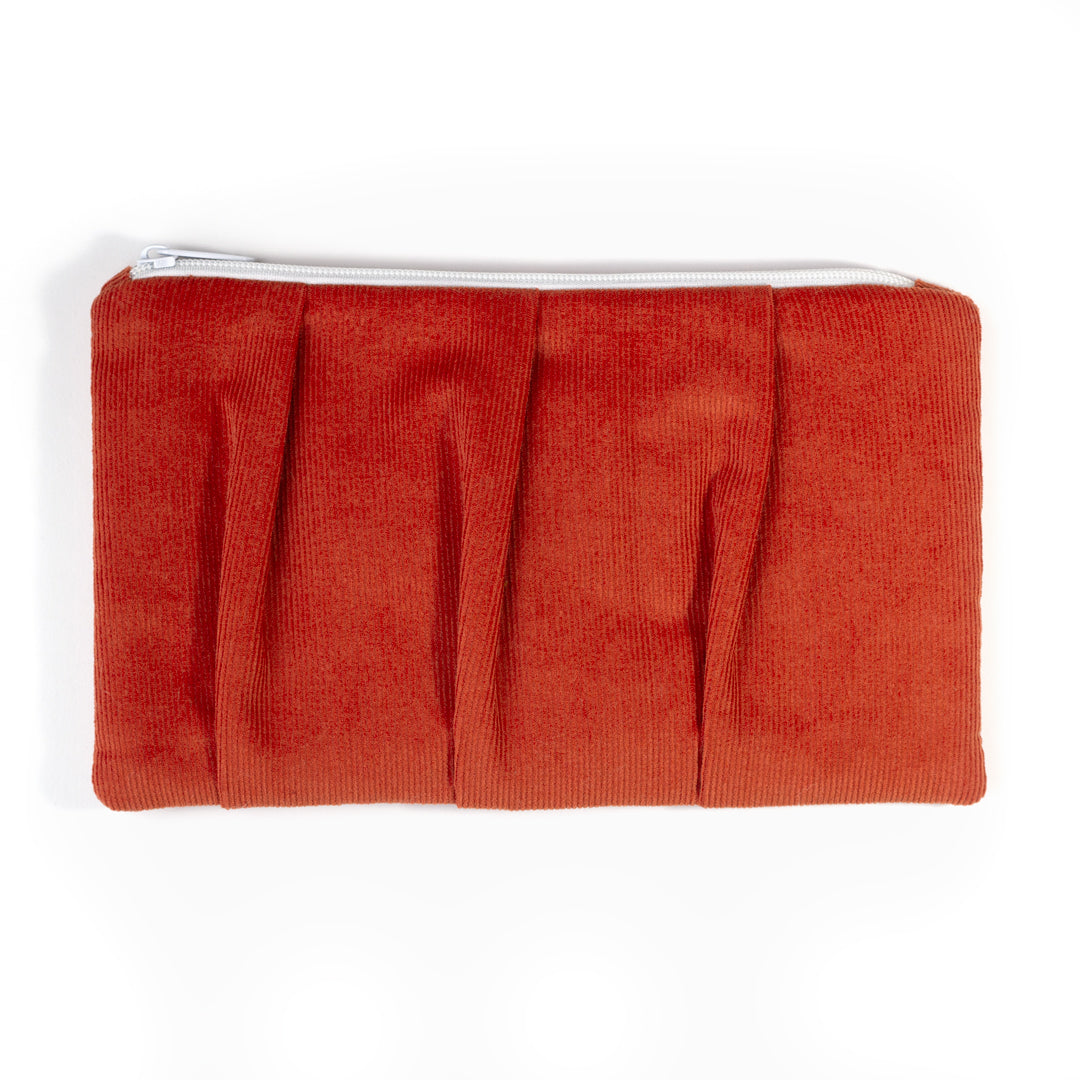 Wrinkled Corduroy Pouch